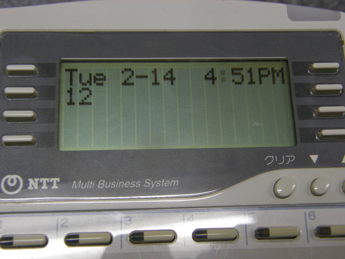 P16６ MBS-12LTEL＜２＞   αRX２のバス標準電話機（内線１２）の画像2