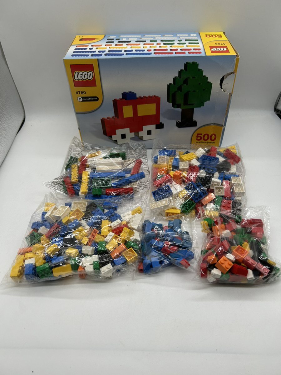 2537-50★未使用★LEGO レゴ 4780 基本ブロックパック 500個入り ブロック おもちゃ★の画像1