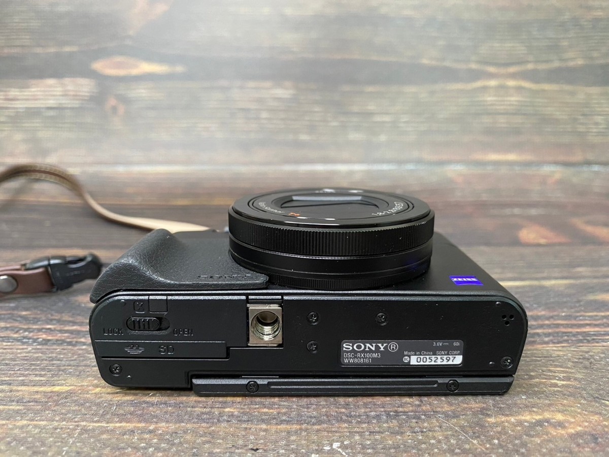 SONY ソニー Cyber-Shot サイバーショット DSC-RX100M3 RX100 III コンパクトデジタルカメラ ケース付き #6_画像6