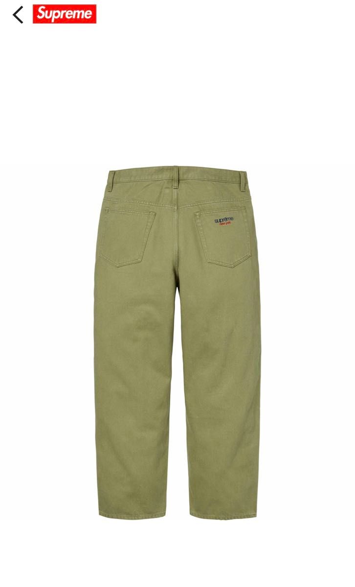 2024SS Supreme Baggy Jean バギー シュプリーム デニム 2024SS Supreme Baggy Jean バギー シュプリーム デニム