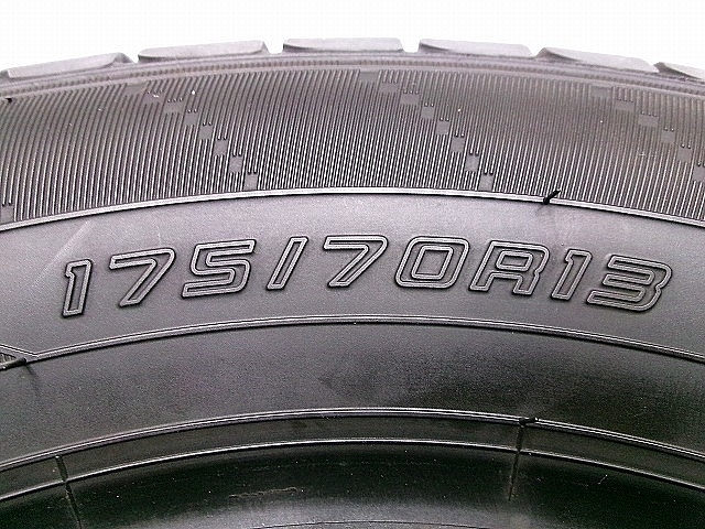 中古夏タイヤ■175/70R13■1本■ダンロップ■ENASAVE EC204 カローラ キャパ シビック ファミリア ロゴ_画像3