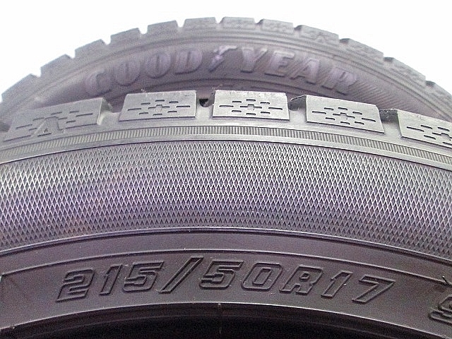 中古スタッドレス■215/50R17 4本■GOODYEAR ICE NAVI 7_画像2