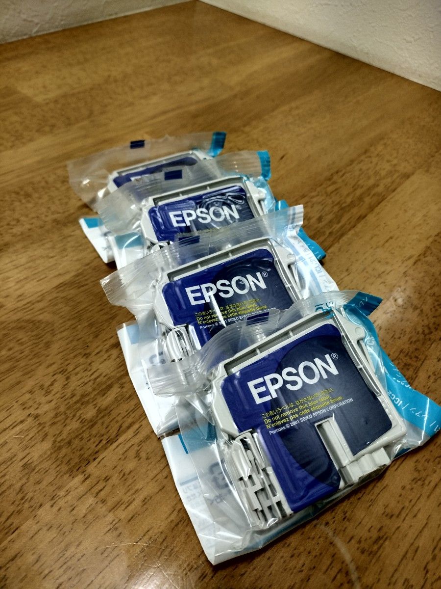 エプソン EPSON ICC21 シアン 未開封・未使用品 期限切れ 4個