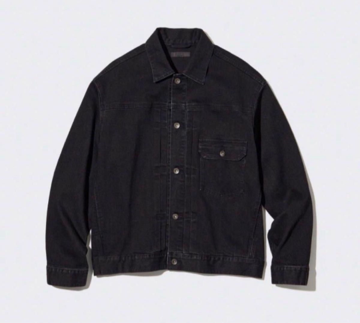 UNIQLO ユニクロ デニムジャケット 1stタイプ XL ブラック UNIQLO ユニクロ デニムジャケット 1stタイプ XL ブラック
