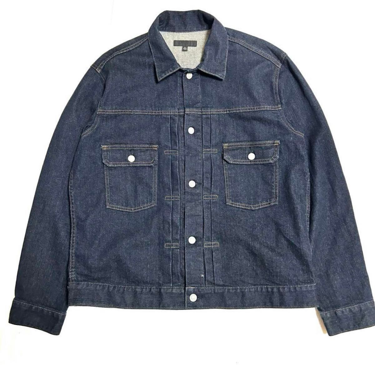 濃紺 人気型】UNIQLO ユニクロ 2nd セカンド デニムジャケット 濃紺 人気型】UNIQLO ユニクロ 2nd セカンド デニムジャケット
