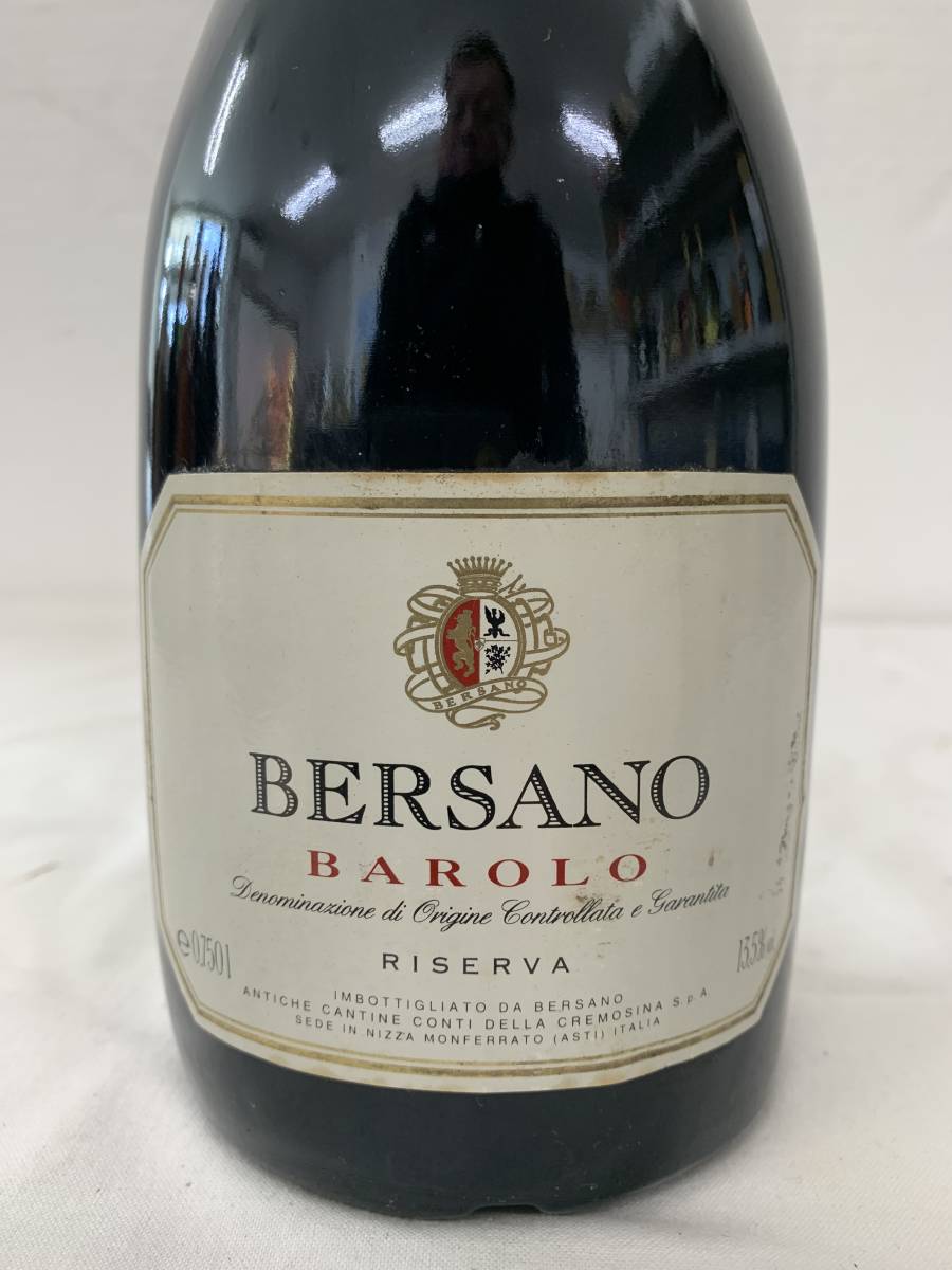注目！【古酒 イタリア赤ワイン 稀少】BERSANO ベルサーノ バローロ リゼルヴァ1990年 750ml 15% の画像2