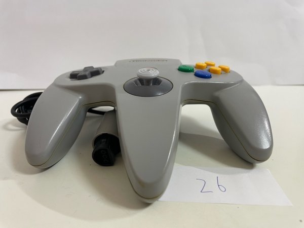 現状販売　ゲーム　コントローラ　ブロス　パッド　N64　ニンテンドー64　グレー　SAKA26_画像2