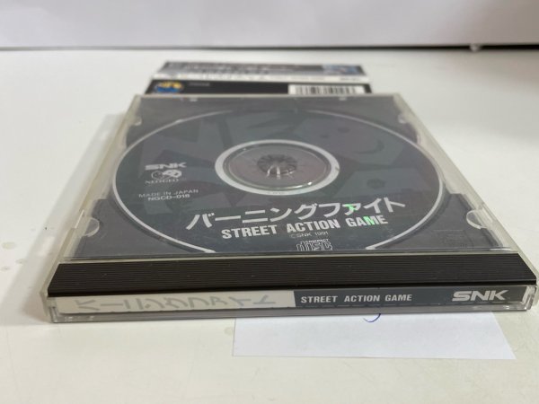 ディスク良品 SNK　ネオジオCD　NEOGEO 　 動作確認済 バーニングファイト SAKA5_画像3