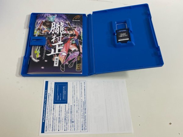 SONY ソニー PS　VITA プレイステーションヴィータ 動作確認済 朧村正 SAKA53_画像5