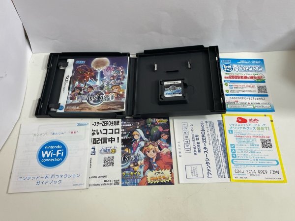 任天堂 DS ニンテンドーDS ケース説明書付き  接点洗浄済 ファンタシースターZERO SAKA2の画像5