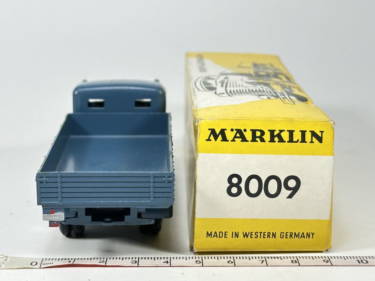 (s696) MARKLIN 8009 KRUPP-LASTWAGEN メルクリン ミニカー 当時物_画像3