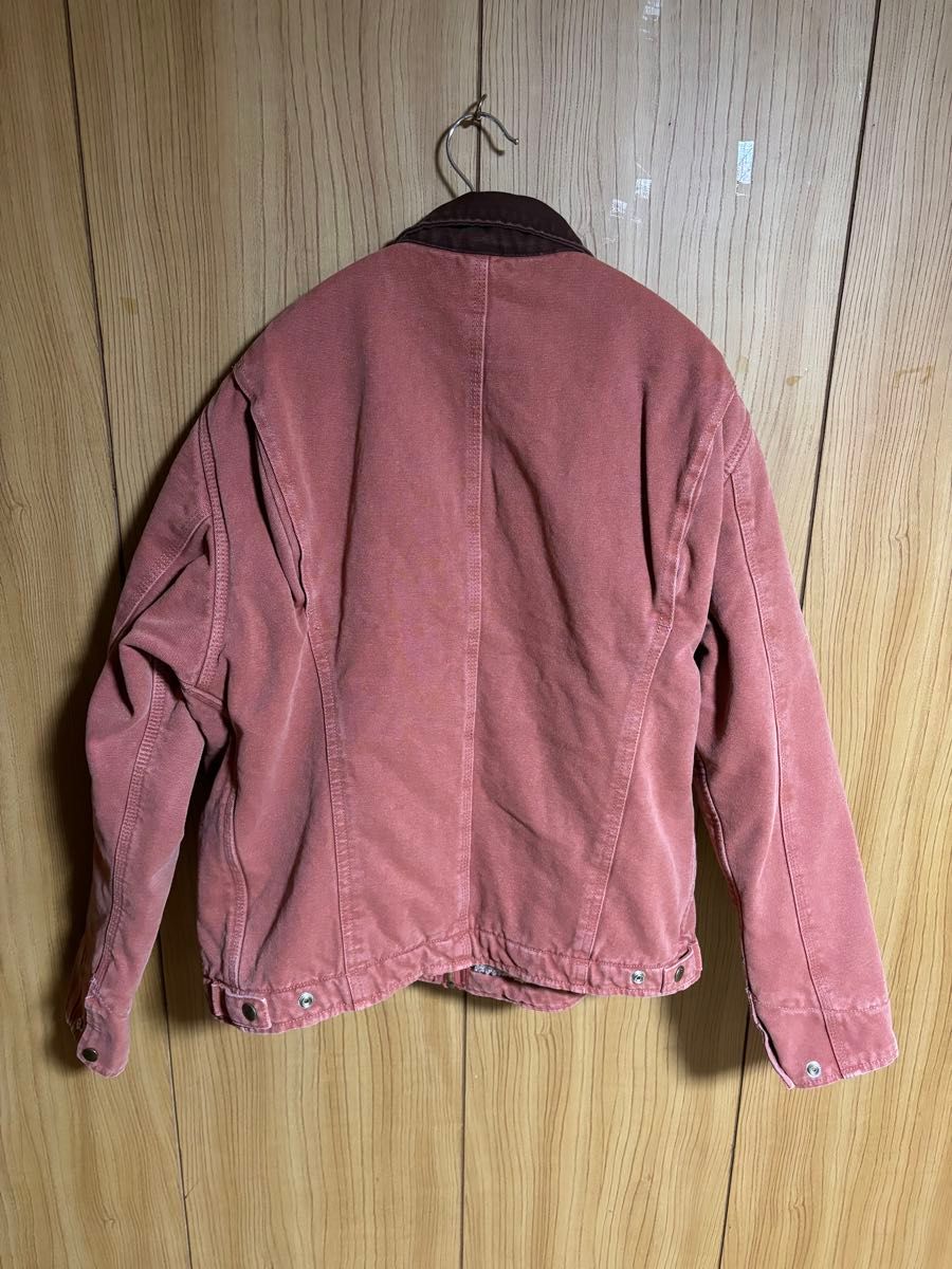 Carhartt デトロイトジャケットサーモンピンク 希少カラー Carhartt デトロイトジャケットサーモンピンク 希少カラー