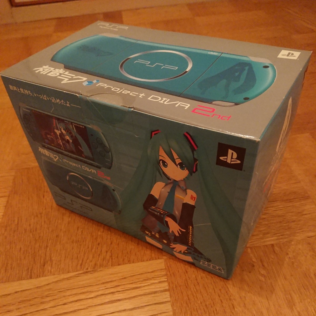 新品 未使用 未開封 PSP ソニー プレイステーション ポータブル 初音ミク Project DIVA 2nd いっぱいパック HSN-0039 SEGA PSP-3000 SONY