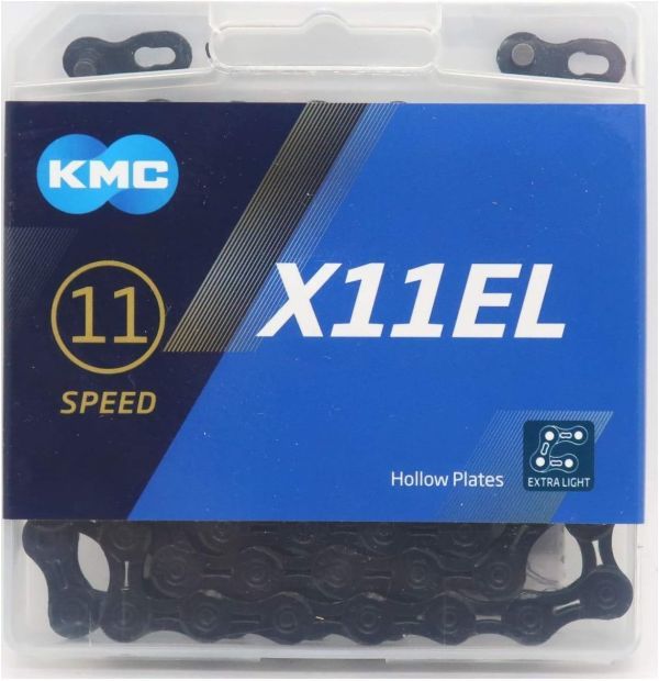 KMC ケイエムシー X11EL ブラック BLACK Tech チェーン 11スピード 11s 11速 118Links 自転車