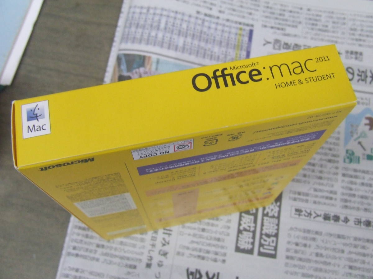 マック オフィスOffice for Mac HOME&STUDENT2011 3Macファミリーパック_画像10