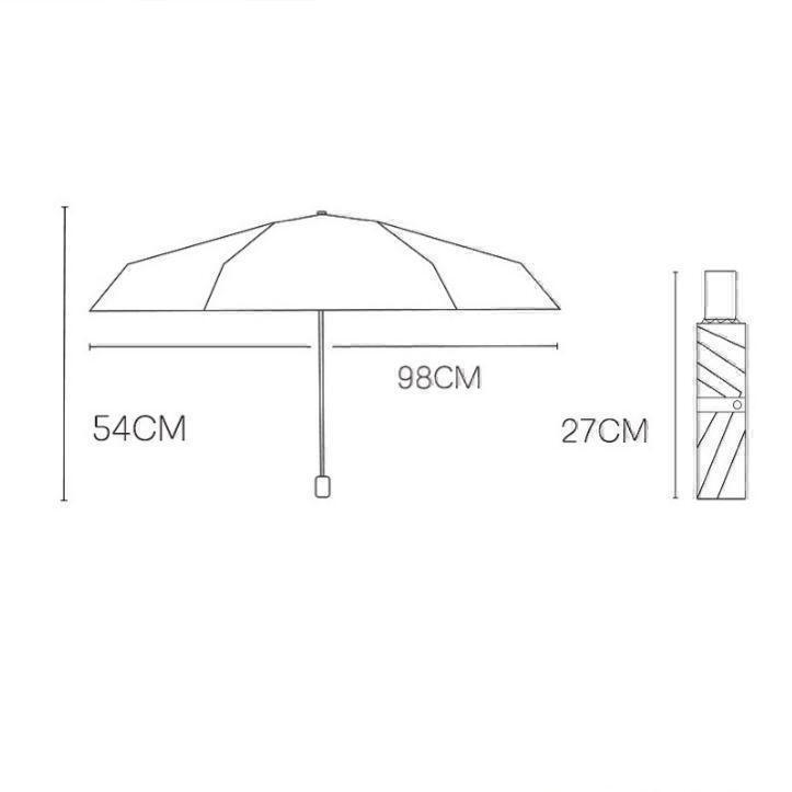 【水色】日傘 折りたたみ傘 晴雨兼用 撥水 UVカット 雨傘 雨具_画像3