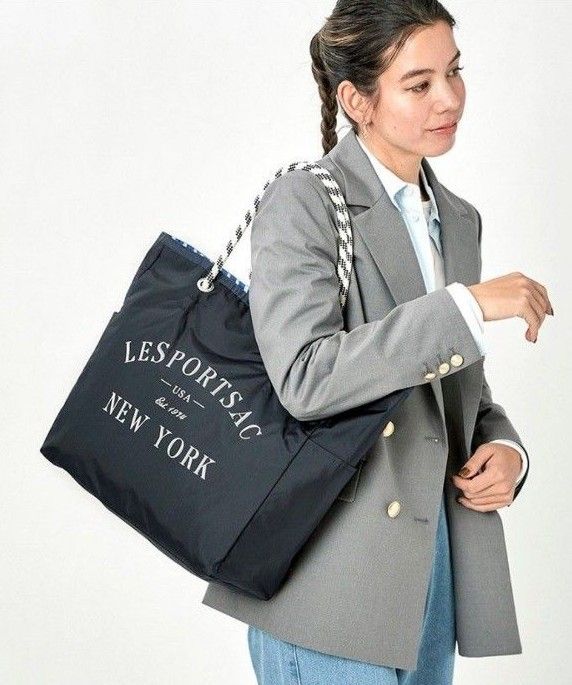 LeSportsac レスポートサック トートバッグ 2WAY (ネイビー)|Yahoo LeSportsac レスポートサック トートバッグ 2WAY (ネイビー)|Yahoo
