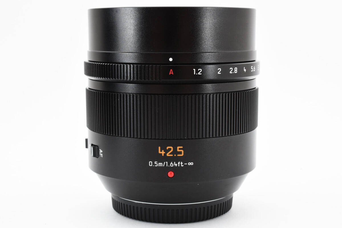 ★☆ 極上品！ Panasonic パナソニック LEICA DG NOCTICRON 42.5mm F1.2 ASPH. POWER O.I.S. H-NS043 箱付 ★☆_画像8