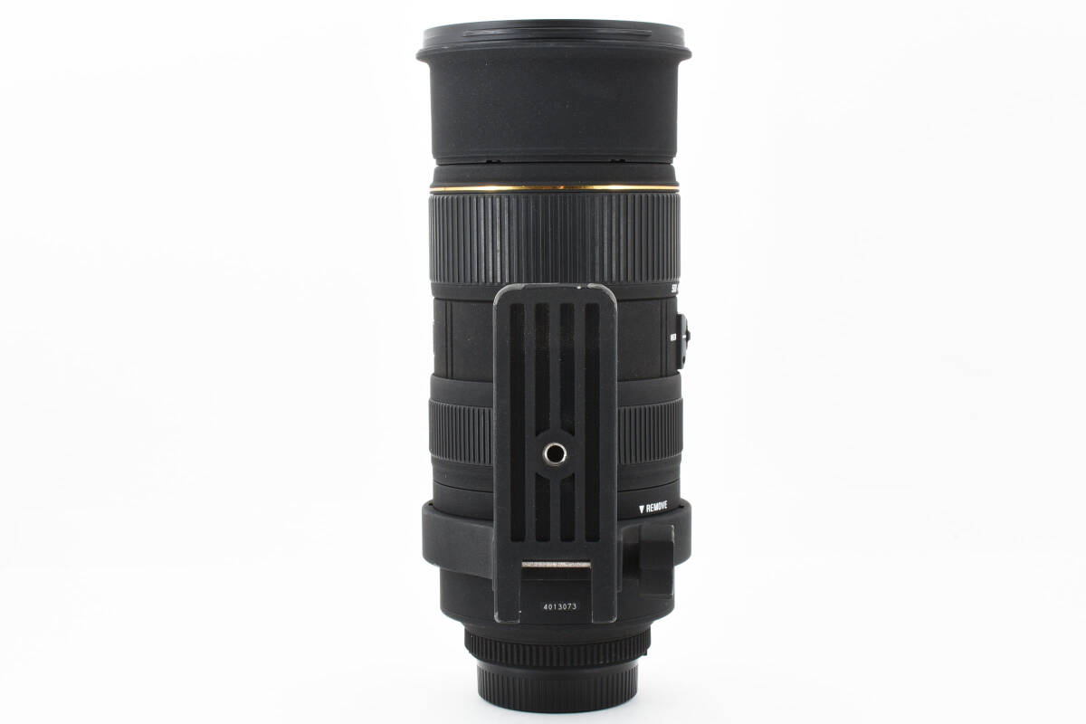 ★☆ 極上品！ SIGMA シグマ APO 50-500mm F4-6.3 EX DG HSM D ニコン用 ★☆_画像9