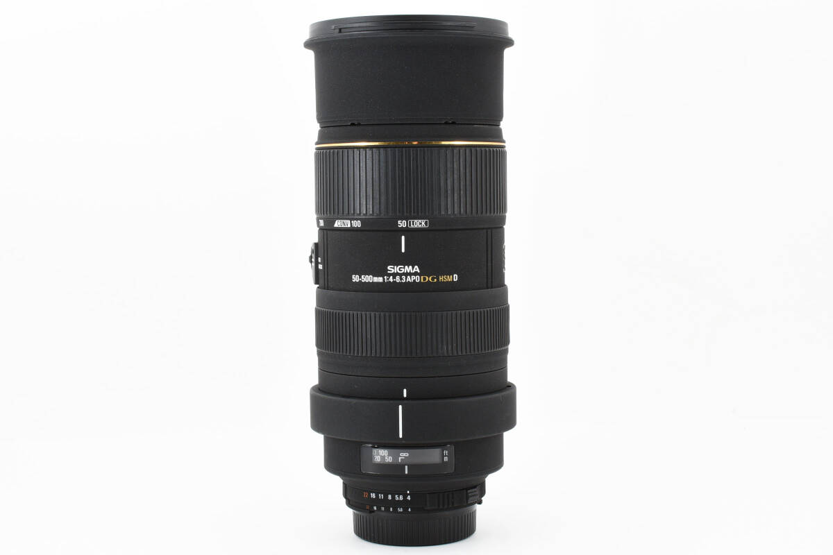 ★☆ 極上品！ SIGMA シグマ APO 50-500mm F4-6.3 EX DG HSM D ニコン用 ★☆_画像8