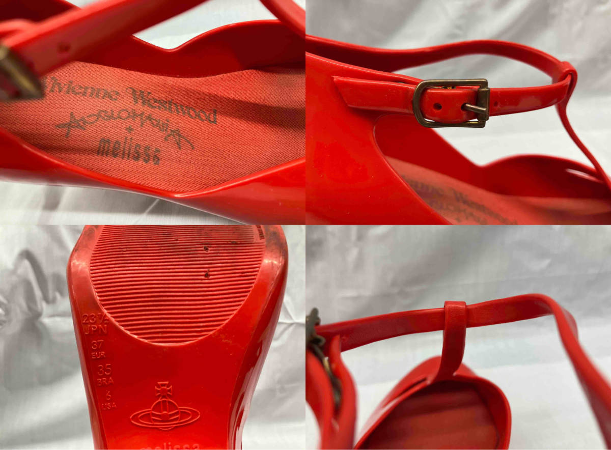 Vivienne Westwood ヴィヴィアンウエストウッド　パンプス　レッド　23.5cm ヒール_画像8