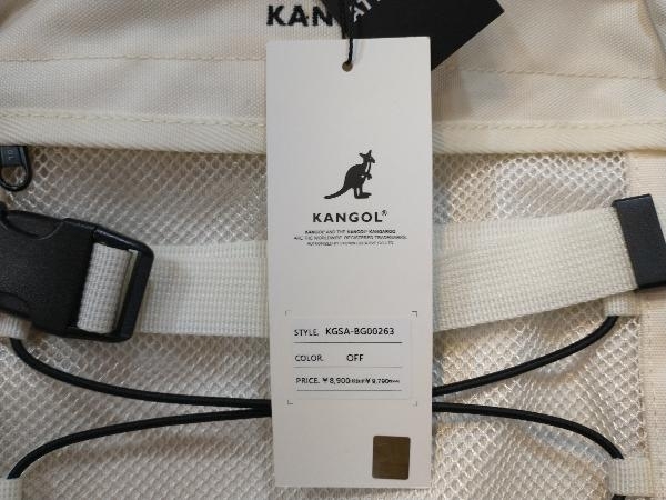 KANGOL SKATEBOARD BACKPACK WHITE カンゴール ドローコード スケボーリュック ホワイト KGSA-BG00263 店舗受取可_画像6