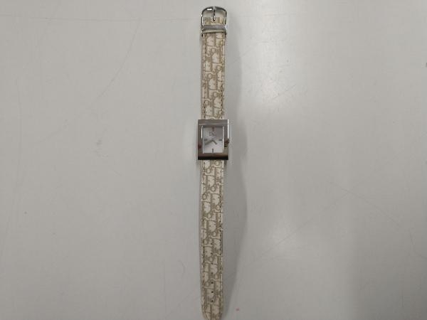 Dior ディオール 腕時計 クオーツ D78-109 替えベルト付 トロッター 箱有り 動作品の画像4