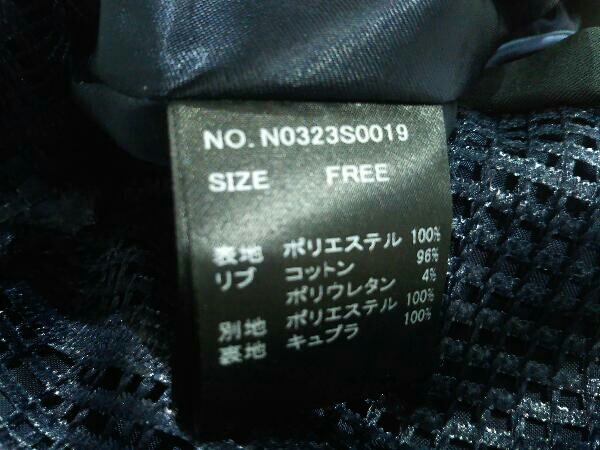 通年 NAKAGAMI ナカガミ ロングスカート レース プリーツ ラッセルレース スカート N0323S0019 ネイビー FREE_画像5