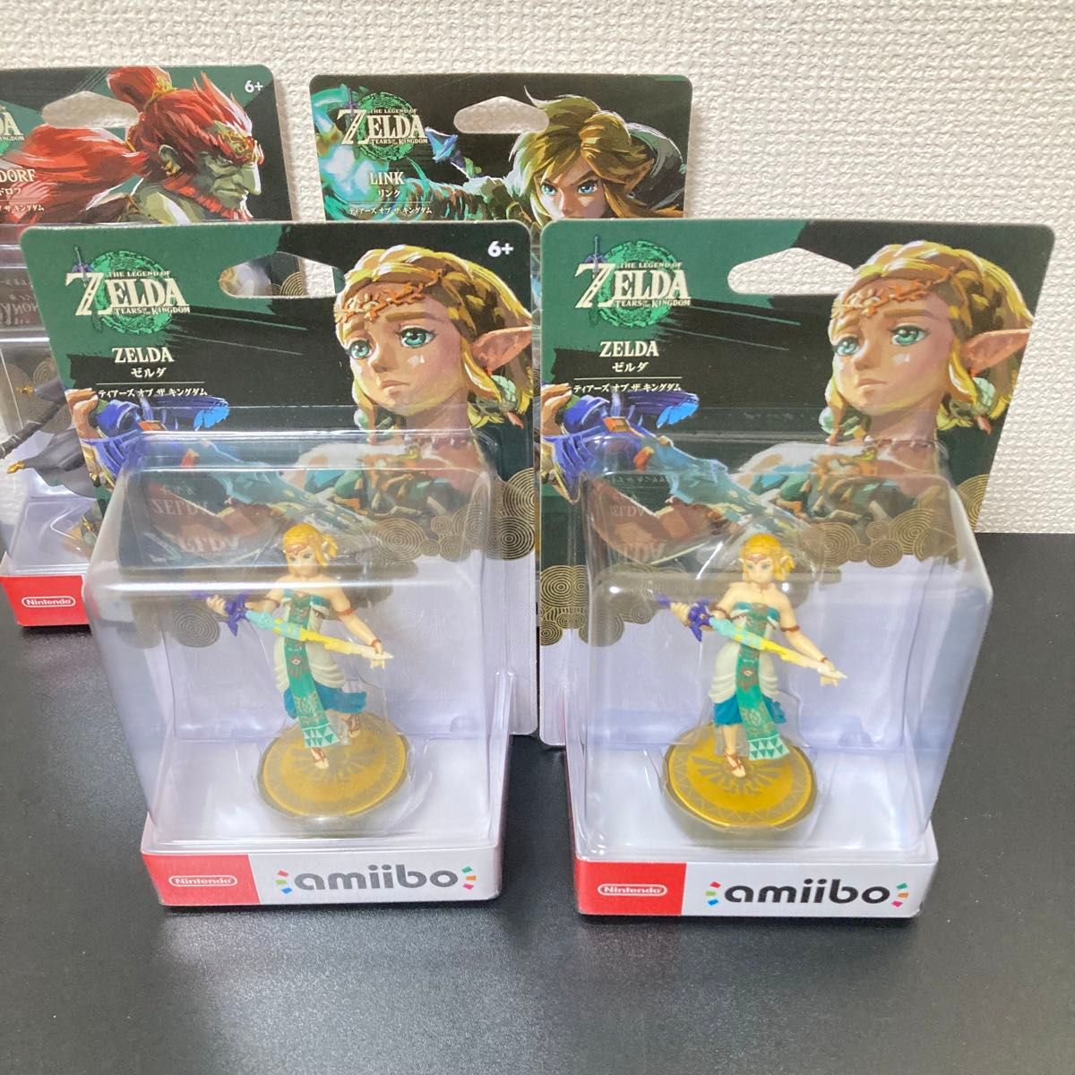 【新品】ゼルダの伝説 ティアーズ オブ ザ キングダム amiibo 4点セット