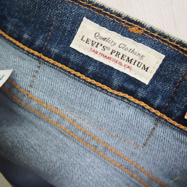 リーバイス Levi's 505 REGULAR ストレッチ デニムパンツ ジーンズ(W32)ブルー/タグ付き2nd品_画像4