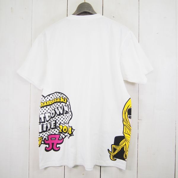浜崎あゆみ ayumi hamasaki カウントダウンライブ2013 2014 ライブTシャツ(XL)ホワイト_画像4