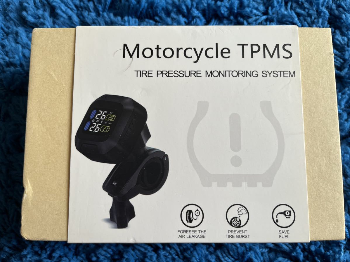 タイヤ空気圧モニター　TPMS バイク用　中古品_画像3