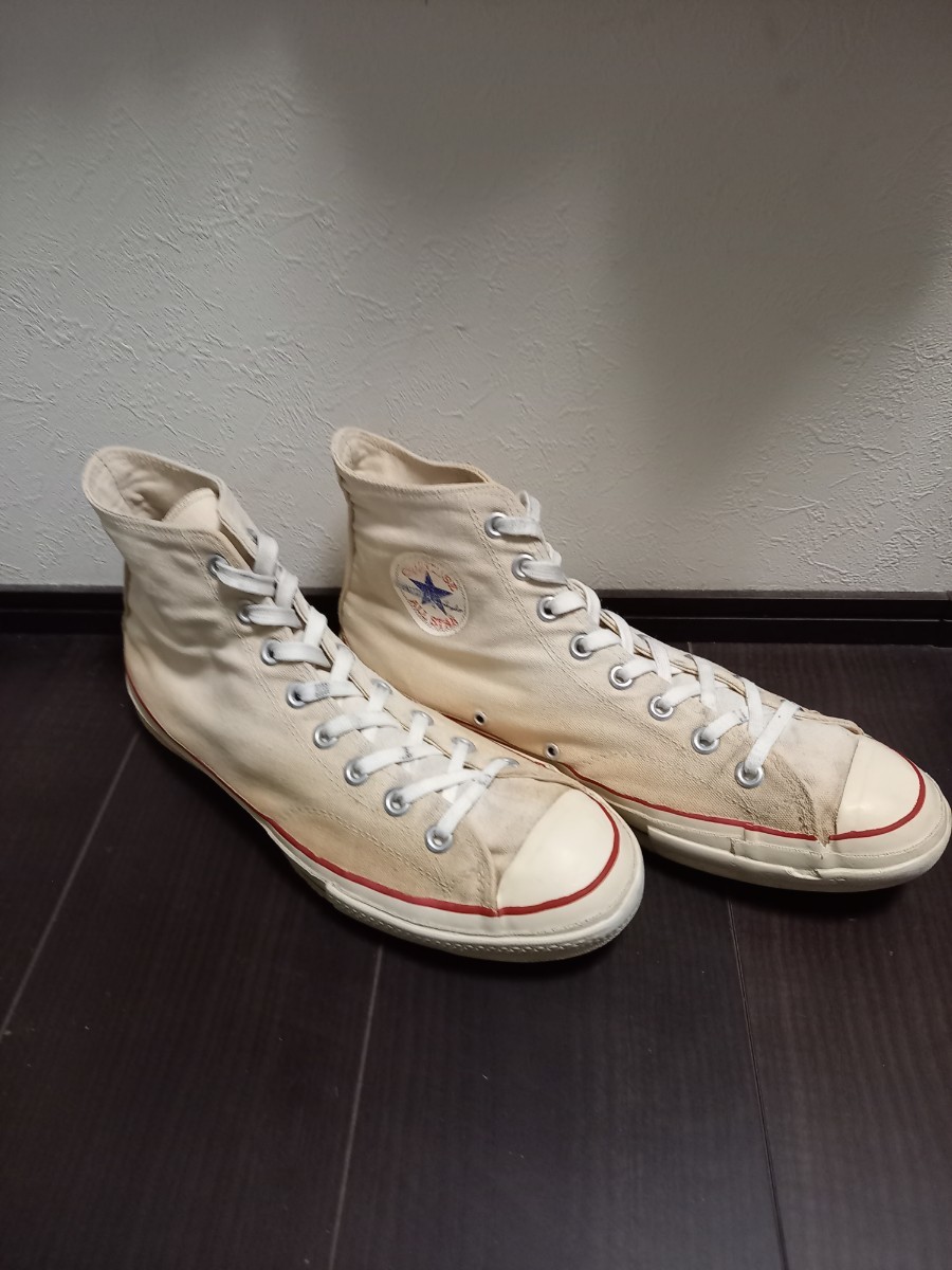 60s USA製 コンバース 三ツ星 チャックテイラー　オールスター　ビンテージ　オリジナル スニーカ　size表記11 CONVERSE　ジャックパーセル_画像3