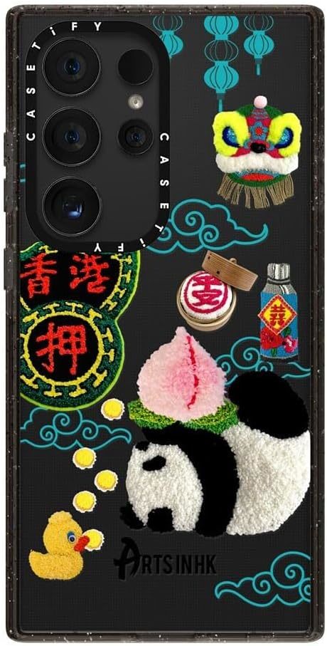 CASETiFY インパクトケース Samsung Galaxy S24 Ultra - "Hong Kong Treasure Box" by Katsumi Takeoka - ブラックの画像2