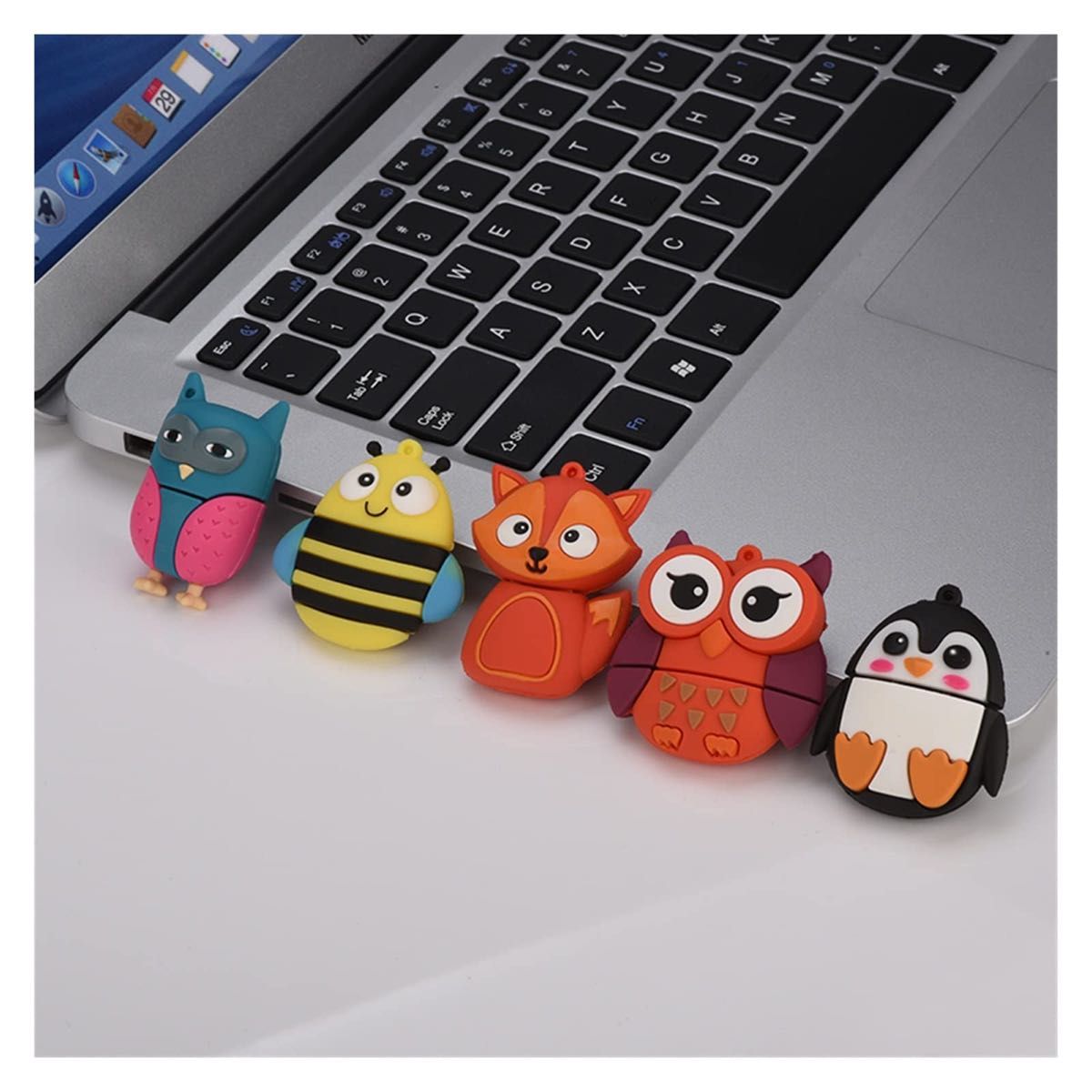 USB 2.0 USBフラッシュドライブ 16GB ペンギン 韓国 かわいい usbメモリ 持ち運び 