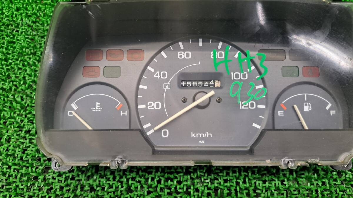 930　ホンダ　アクティ HH3 HH4 HA3 HA4　スピードメーター スピードメーターパネル 走行158544km_画像2