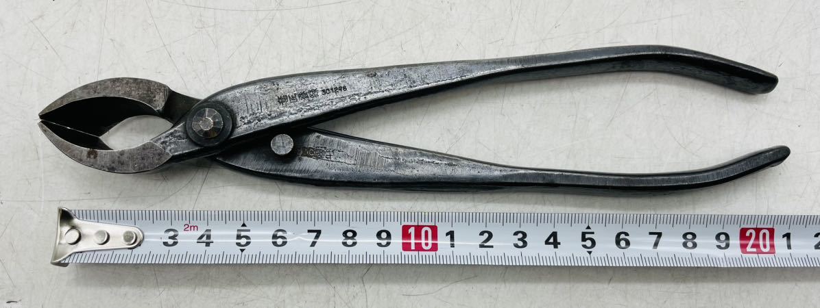 【中古】ツカミ ペンチ 盆栽道具 MADE IN JAPAN BONSAI TOOL MASAKUNI 盆栽用具 道具 昌國作 昌国作 古道具 DM0205M_画像1