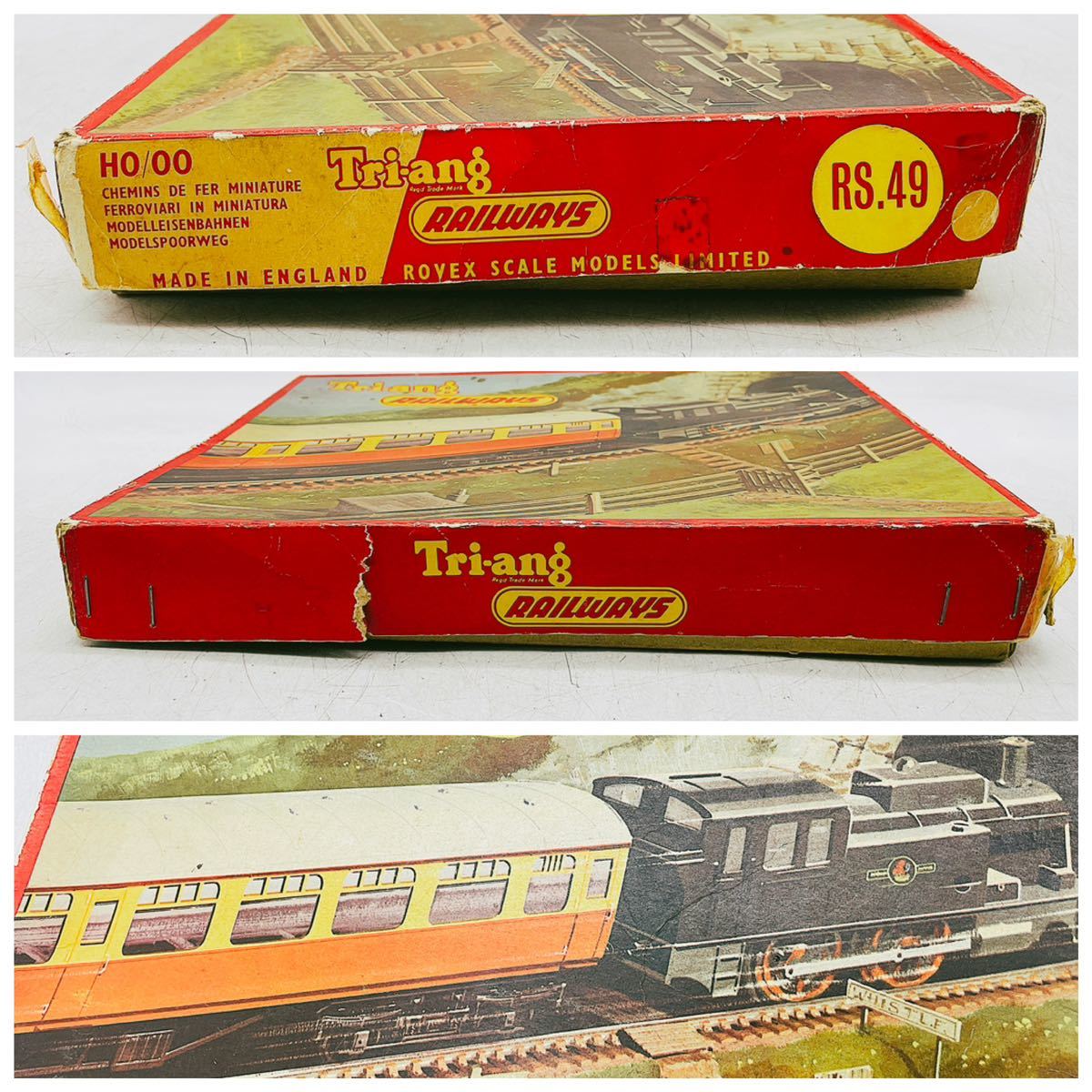 【1円スタート】TRI-ANG トライアング RAILWAYS RS.49 HOゲージ HO/OO 鉄道模型 英国 ENGLAND イギリス レトロ ホビー 現状品 DM0207_画像8