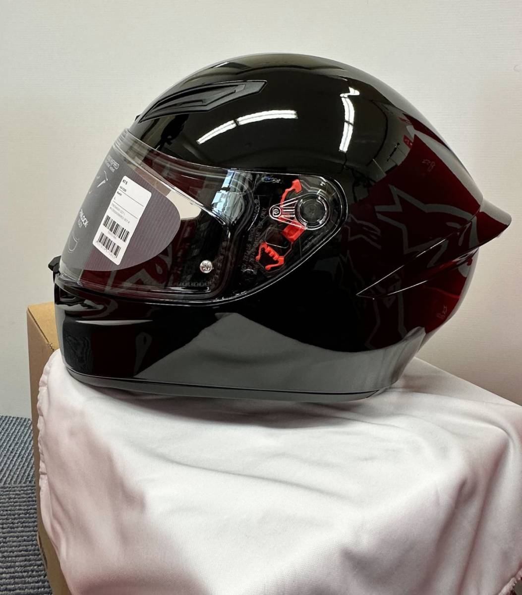新品 AGV K1S フルフェイスヘルメット ブラック サイズ L 送料込 24,000円 AGHK1SBKL_画像3