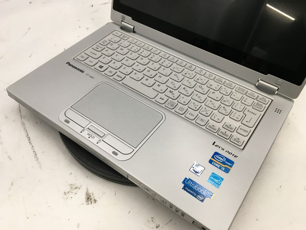 PANASONIC/ノート/SSD 128GB/第3世代Core i5/メモリ2GB/2GB/WEBカメラ有/OS無-240208000790368_キーボード接写１