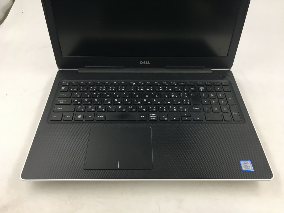 DELL/ノート/HDD 1000GB/第7世代Core i3/メモリ4GB/WEBカメラ有/OS無/不明/ドライブDVD-R-240117000741661_キーボード接写１