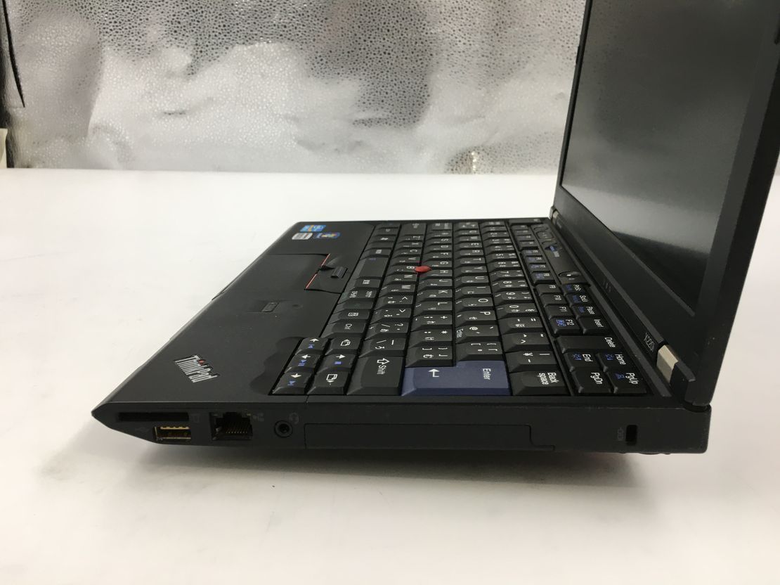 LENOVO/ノート/HDD 320GB/第2世代Core i3/メモリ2GB/WEBカメラ無/OS無-240202000777288_側面（右）M