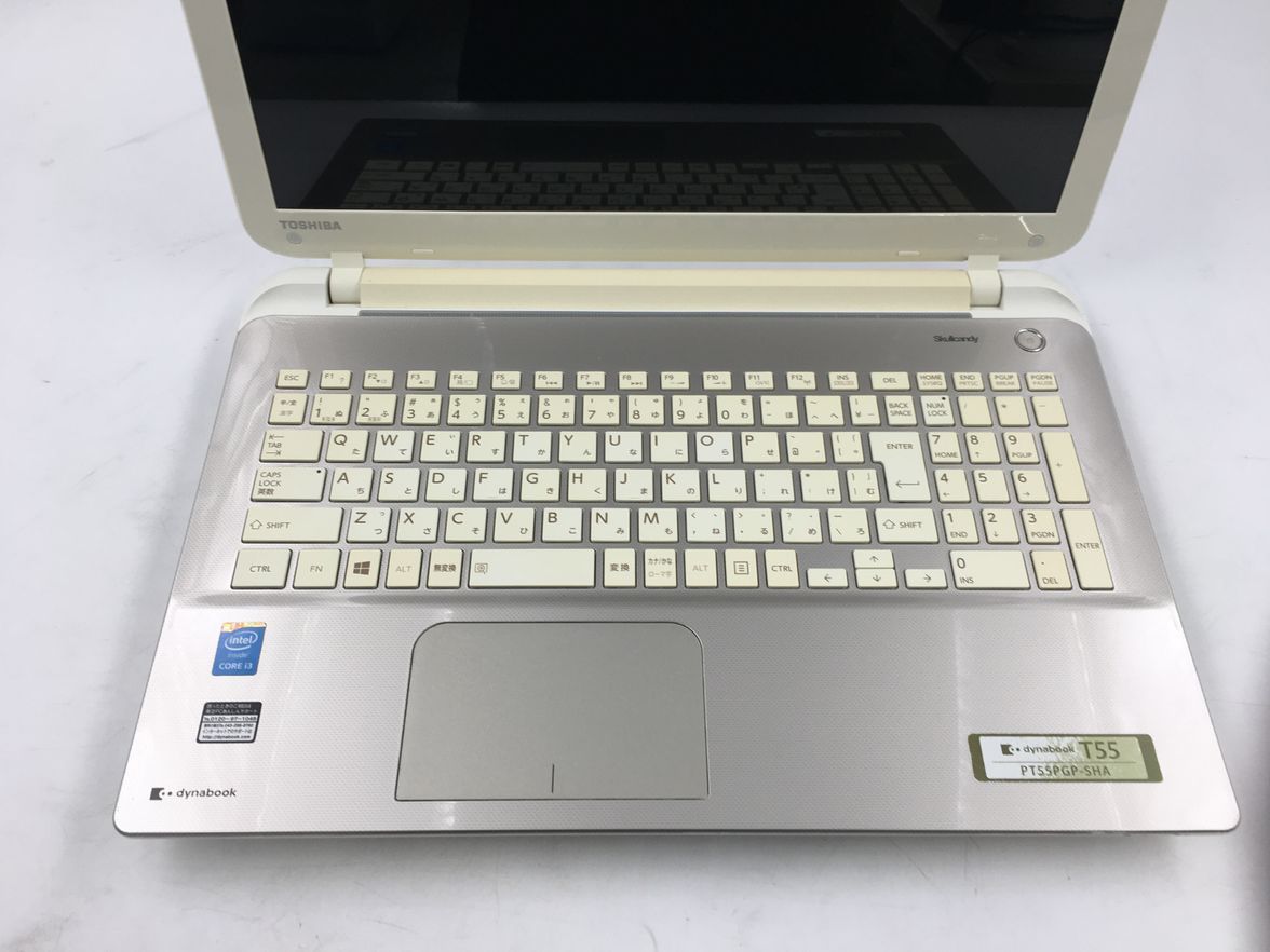 TOSHIBA/ノート/HDD 1000GB/第5世代Core i3/メモリ4GB/WEBカメラ有/OS無/Intel Corporation HD Graphics 5500 32MB-240120000749013_キーボード接写１