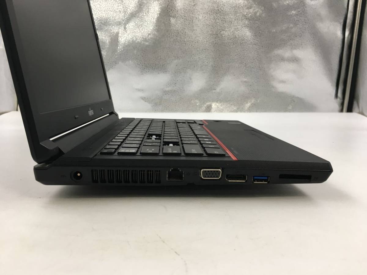 FUJITSU/ノート/SSD 512GB/第4世代Core i5/メモリ4GB/4GB/WEBカメラ無/OS無-240122000750983_側面（左）M