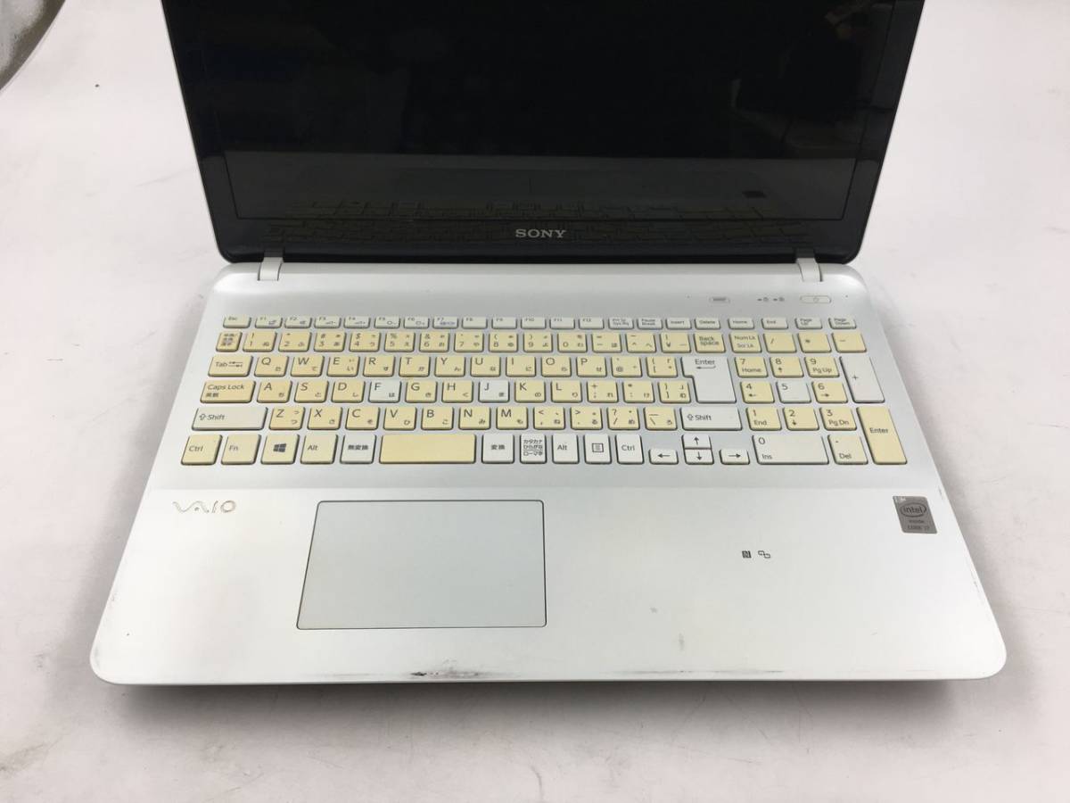 SONY/ノート/HDD 500GB/第4世代Core i7/メモリ8GB/WEBカメラ有/OS無/NVIDIA Corporation GK208M [GeForce GT 740M] 2GB-240126000762288_キーボード接写１