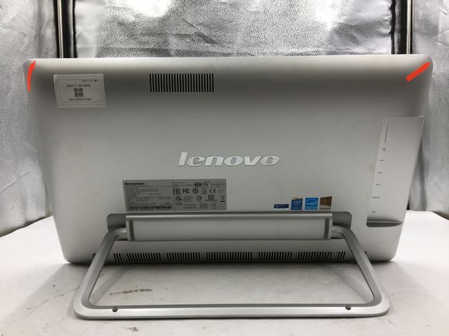 LENOVO/液晶一体型/HDD 1000GB/第4世代Core i3/メモリ4GB/WEBカメラ有/OS無-240130000767481_背面　M