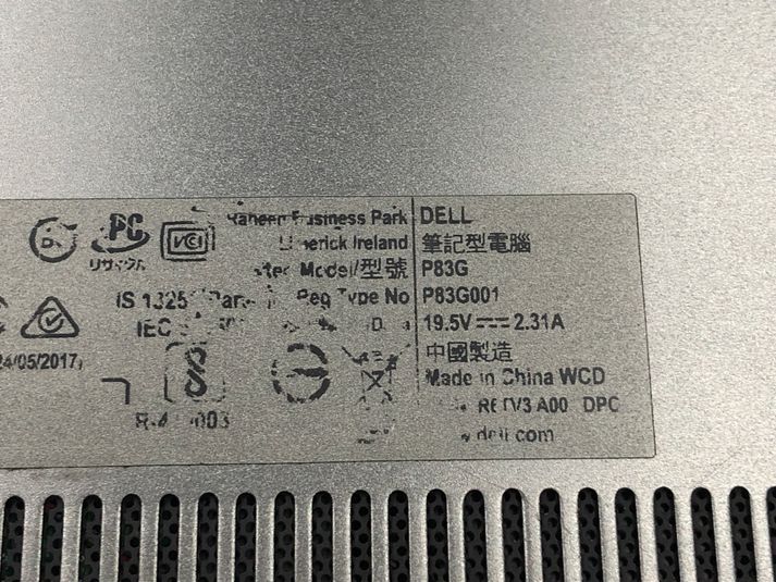 DELL/ノート/第8世代Core i7/メモリ16GB/webカメラ有/OS無/記憶媒体無-240110000726277_メーカー名