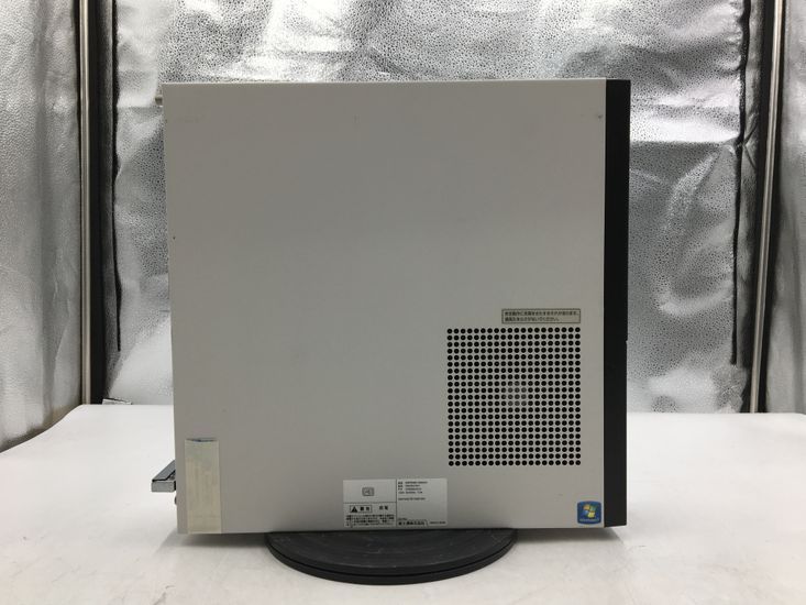 FUJITSU/デスクトップ/HDD 320GB/第4世代Core i3/メモリ2GB/WEBカメラ無/OS無-240205000779124_側面（左）M