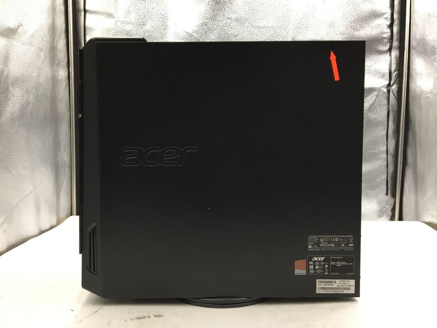 ACER/デスクトップ/HDD 500GB/第4世代Core i7/メモリ4GB/WEBカメラ無/OS無/Intel Corporation Xeon E3-1200 v3-230825000477992_側面（右）M