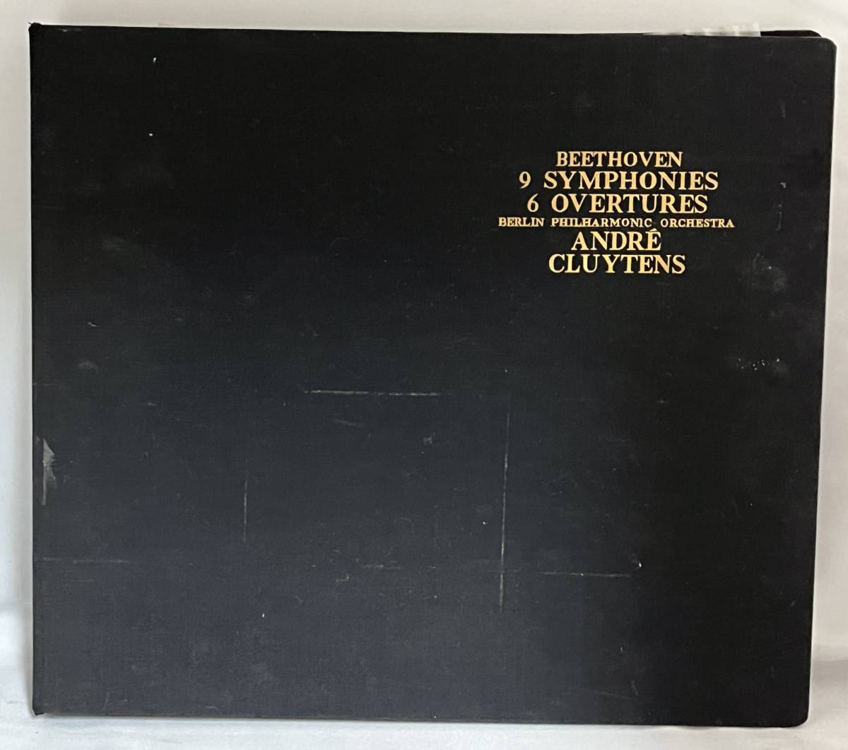 お得！【巨匠 ANDRE CLUYTENS BEETHOVEN 交響曲・序曲全集 LP８枚組】1960年代 クラシック オーケストラ 動作未確認 ジャンク品の画像1